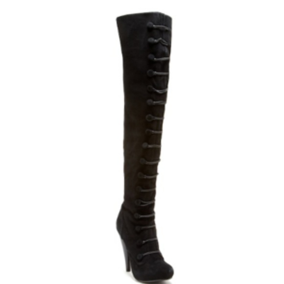 NYLA Losa Over-the-Knee Stiletto Boot - Picture 1 of 3